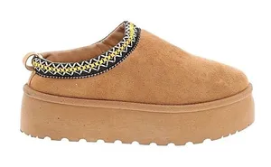 Mudd Stormy Brown Chestnut Suede Platform Clog 10 thumbnail 1