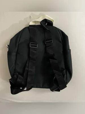 Nike Sportswear NWT Black and Beige Mini Backpack thumbnail 9