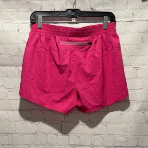 Asics athletic running shorts‎ vibrant pink Woman’s Size medium thumbnail 3