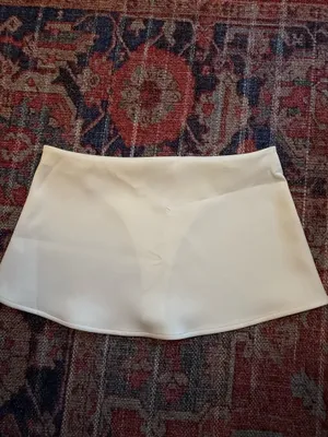 white danielle guizio skirt  thumbnail 5