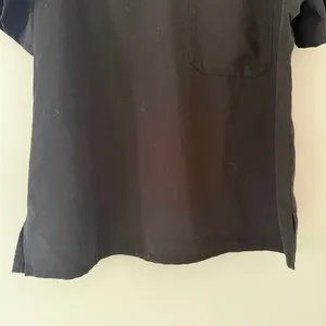 Figs Catarina One-Pocket Scrub Top‎ Black Size XL Scrub Shirt Short Sleeve thumbnail 3