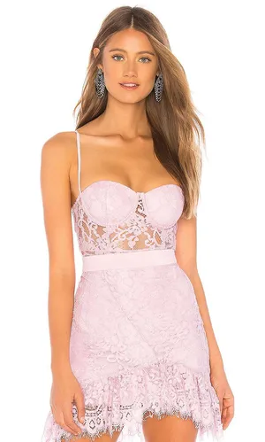 NWT NBD x Naven Caroline Lilac Bodysuit & Skirt thumbnail 1