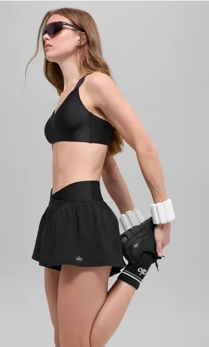 Alo V-Cute Running Shorts thumbnail 1