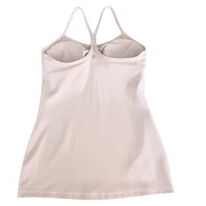 Lululemon Power Y Tank Everlux Silk Rose Size 8 Light Support B/C Cup Shelf Bra thumbnail 5