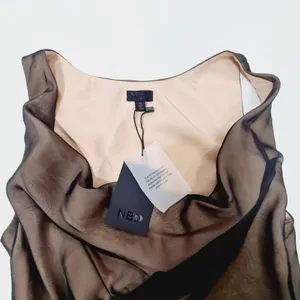 NBD Calla Gown in Black & Nude XS thumbnail 8