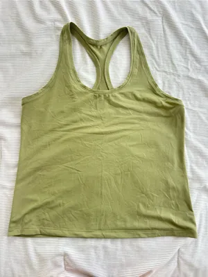 Target Women’s Racerback Tank Top in Olive Green thumbnail 1