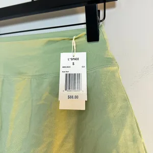 L*SPACE Nolan Skort in Celery Size Small NWT thumbnail 7