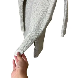 Abercrombie & Fitch Heather‎ Gray Knit Cardigan Size XS thumbnail 11