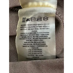 Aritzia Sunday Best Women's Brown Crew Neck Short Sleeve Crop Tee T-shirt Top S thumbnail 6