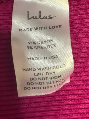 Lulus Magenta Ribbed Racerback Bodycon Midi Dress Size thumbnail 6