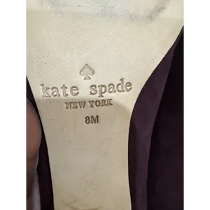 Kate Spade New York Deep Russet Dale suede pumps featuring a pointed toe Size 8 thumbnail 7