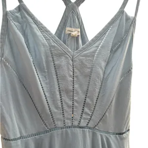 Silence + Noise Light Blue Strappy Fit‎ & Flare Mini Dress Sz 6 thumbnail 5