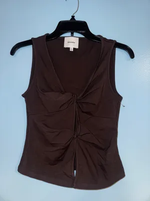 Reformation Tofi Knit Top thumbnail 6