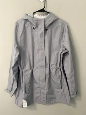 New Lands' End Women's Rain Jacket Size Medium thumbnail 1