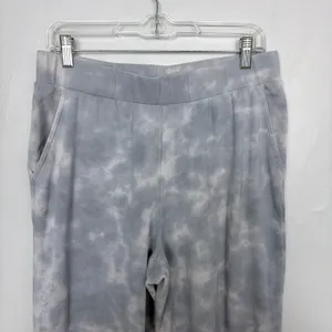 Aerie Light Blue Tie Dye Straight Leg Sweatpants Casual Size Medium thumbnail 2