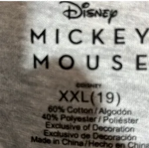 Disney Mickey Mouse t-shirt 22 length X 22 width grey XXL thumbnail 4