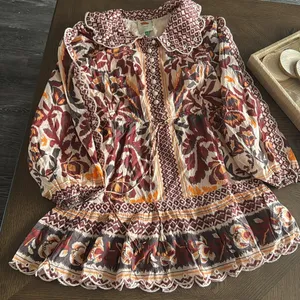 Farm Rio Long Sleeve Button Front Minidress, Small, $260 thumbnail 16