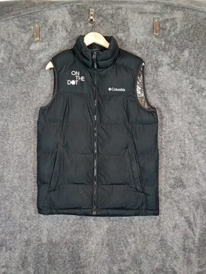 Columbia Black Puffer Vest with "On The Dot" Detail Omni Heat Insulated Vest W thumbnail 3