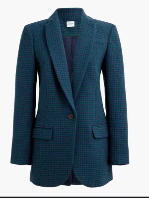 J Crew Women’s Plaid Blazer thumbnail 1