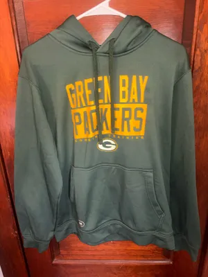 NFL Team Apparel Hoodie Green Bay Packers thumbnail 1