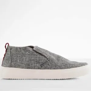Hey Dude Peyton slip on shoes in linen gray black size‎ 8 thumbnail 2
