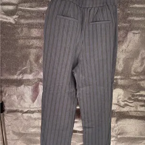 NWOT Urban Outfitters Blue Stripe Cropped High Waist Pants thumbnail 9