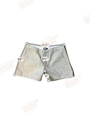 American‎ Eagle Tan Khaki Chino Shorts Women’s Size 6 Casual Summer Preppy thumbnail 4