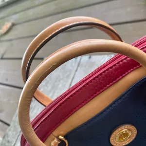 LA Tour Eiffel Annie Round Handbag 👝 Blue thumbnail 6