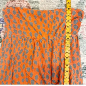 American Eagle Womens Y2K Babydoll Tube Top Medium Animal Print Indie Eclectic Festival thumbnail 6