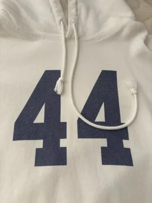 White Brandy Melville 44 sweatshirt  thumbnail 2