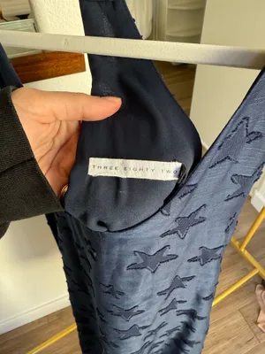Blue star mini dress slip thumbnail 3