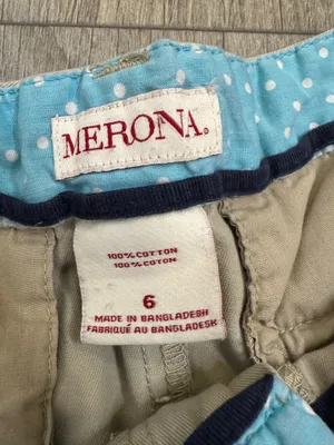 Merona Women's Tan Casual Bermuda Shorts Size 6 | 100% Cotton thumbnail 4