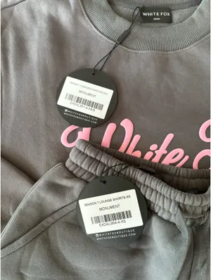 White Fox Boutique Lounge Set NWT thumbnail 2