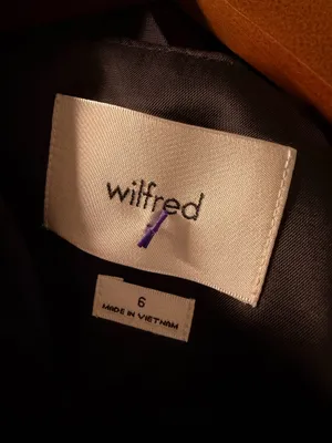 Wilfred V Neck Vest Top Black Size 6 thumbnail 3