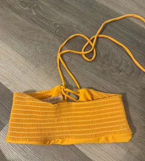 Zaful Bandeau Bikini Orange thumbnail 1