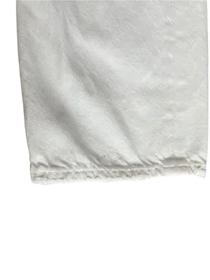 AGOLDE Women’s 90’s Straight Leg White Enamel Denim Distressed Button Fly Jeans thumbnail 12