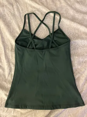 Green Workout Top Size M thumbnail 3