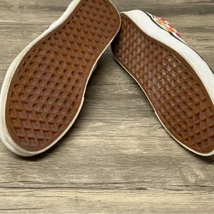 Vans Rainbow Checkerboard Classic Slip-On Sneakers 500714 Canvas Multi 6W thumbnail 3