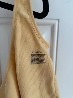 Colsie Target Yellow Cropped Tank thumbnail 2