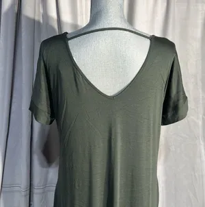 Soprano Green Marc Maxi Dress - Size L thumbnail 6