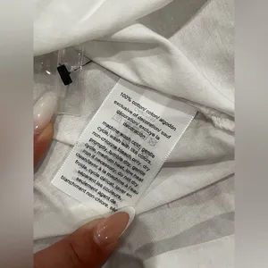 Tommy Hilfiger White and Blue Embroidered Blouse thumbnail 11
