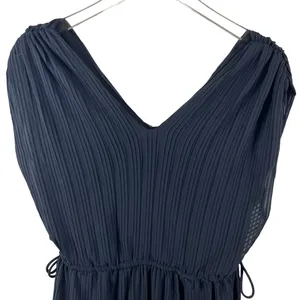 ASTR Pleated Drawstring Waist Maxi Dress thumbnail 7