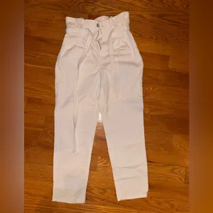 ⭐️eunina White Cropped High-Rise Jeans thumbnail 2