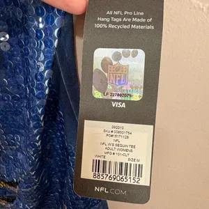New Indianapolis Colt’s NFL women’s Sequin Top thumbnail 6