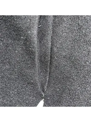 Vintage Cashmere Coat John Weitz Black Double-Breasted Cashmere long Coat thumbnail 7