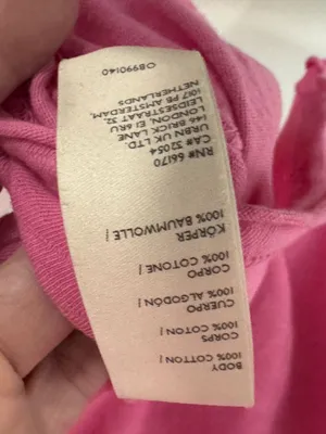 We The Free Long Sleeve T-Shirt Size Small Pink Cotton Distressed thumbnail 4