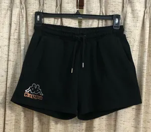 Kappa Black Sweat Shorts  thumbnail 1