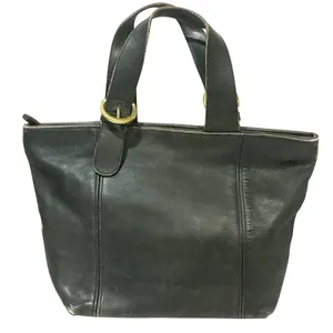 Vintage Coach Soho Black Waverly 4133 Small Tote Handbag Gold Hardware thumbnail 1