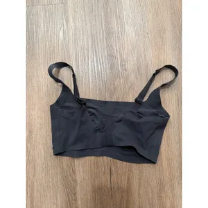 SKIMS Fits Everybody Scoop Neck Bra Onyx Black Size S Bralette Adjustable Straps thumbnail 3