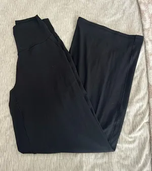 Aerie Real Me Xtra Ribbed High Waisted Trousers thumbnail 1